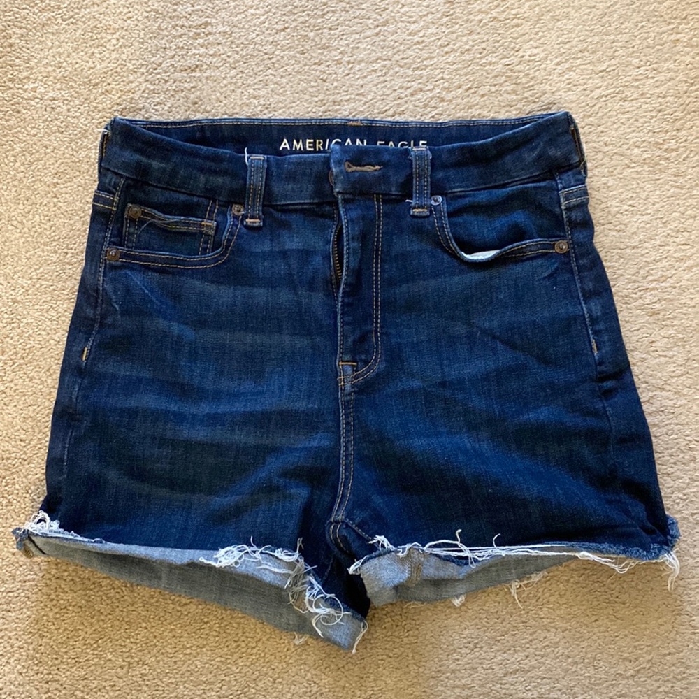 American Eagle High Waisted Jean Shorts